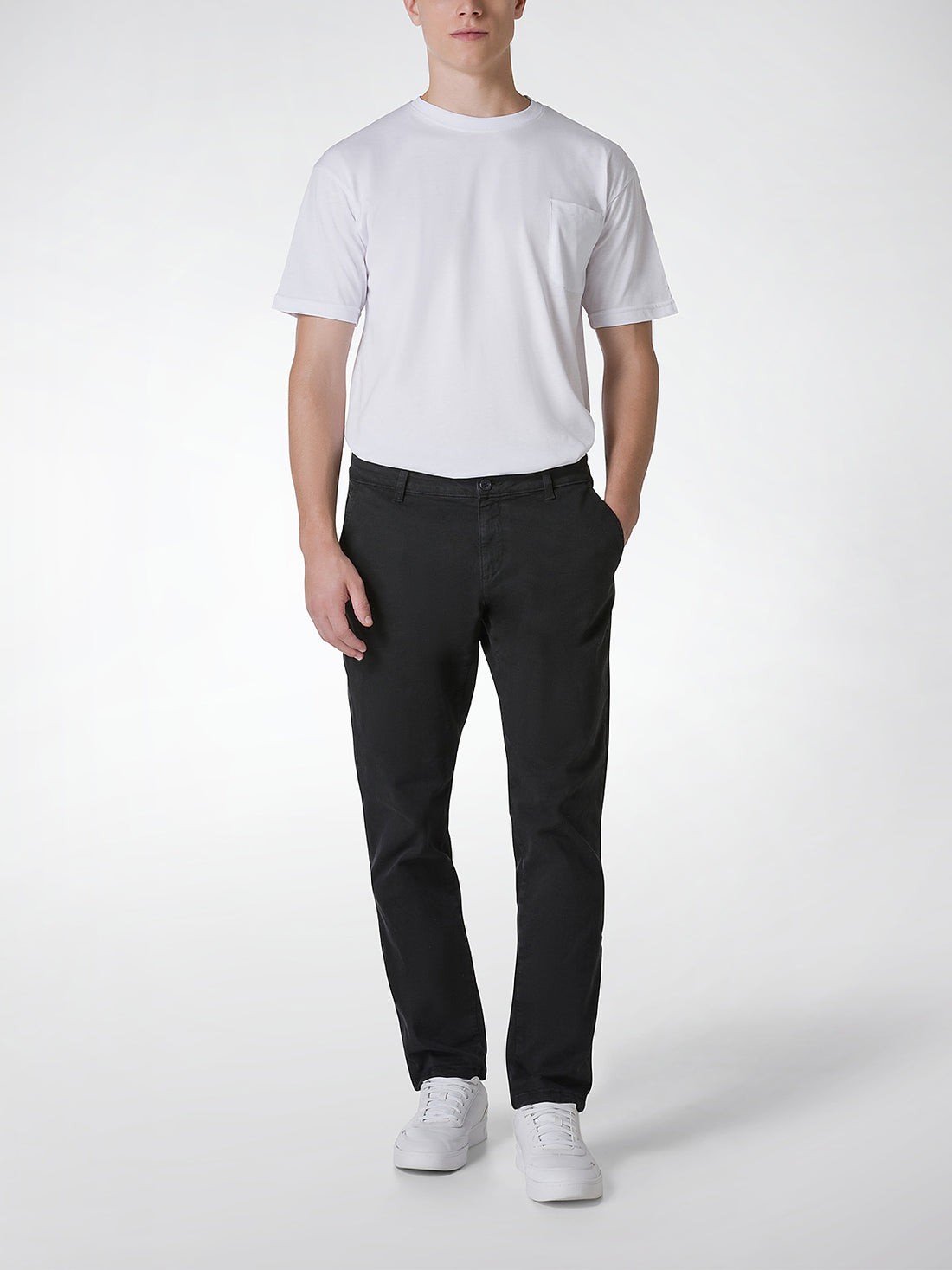 Pantalone CHINO uomo, cotone elasticizzato